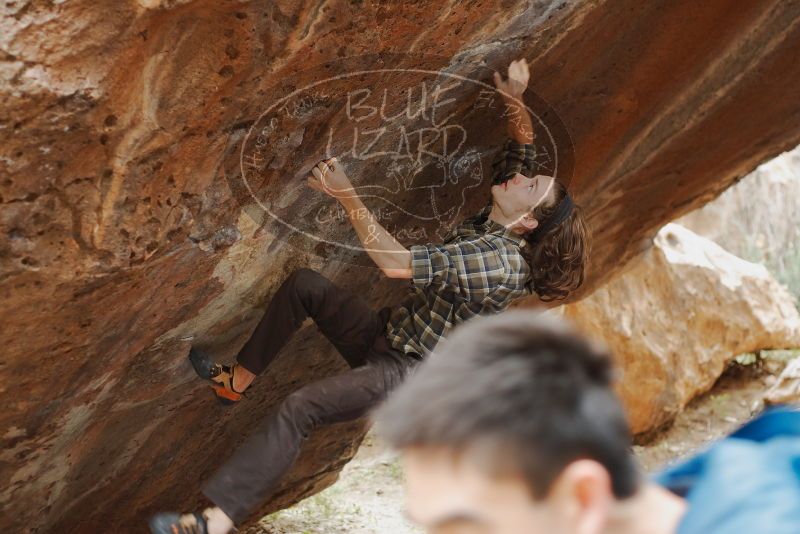 Bouldering in Hueco Tanks on 11/25/2019 with Blue Lizard Climbing and Yoga

Filename: SRM_20191125_1203540.jpg
Aperture: f/2.8
Shutter Speed: 1/250
Body: Canon EOS-1D Mark II
Lens: Canon EF 50mm f/1.8 II