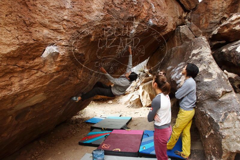 Bouldering in Hueco Tanks on 11/25/2019 with Blue Lizard Climbing and Yoga

Filename: SRM_20191125_1134280.jpg
Aperture: f/5.6
Shutter Speed: 1/250
Body: Canon EOS-1D Mark II
Lens: Canon EF 16-35mm f/2.8 L