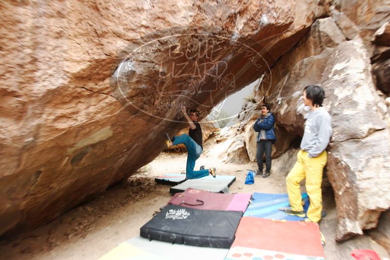 Bouldering in Hueco Tanks on 11/25/2019 with Blue Lizard Climbing and Yoga

Filename: SRM_20191125_1245451.jpg
Aperture: f/5.6
Shutter Speed: 1/250
Body: Canon EOS-1D Mark II
Lens: Canon EF 16-35mm f/2.8 L