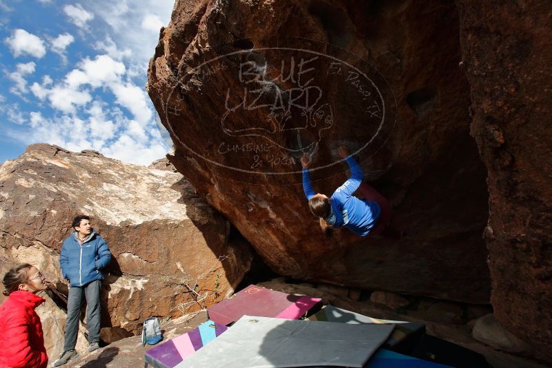 Bouldering in Hueco Tanks on 11/25/2019 with Blue Lizard Climbing and Yoga

Filename: SRM_20191125_1519420.jpg
Aperture: f/7.1
Shutter Speed: 1/400
Body: Canon EOS-1D Mark II
Lens: Canon EF 16-35mm f/2.8 L