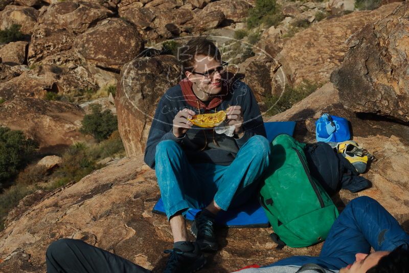 Bouldering in Hueco Tanks on 11/25/2019 with Blue Lizard Climbing and Yoga

Filename: SRM_20191125_1614480.jpg
Aperture: f/11.0
Shutter Speed: 1/320
Body: Canon EOS-1D Mark II
Lens: Canon EF 50mm f/1.8 II