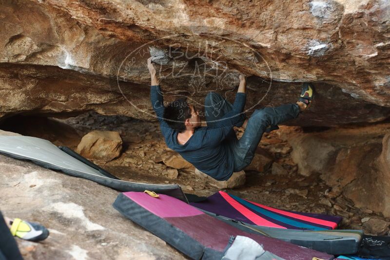 Bouldering in Hueco Tanks on 11/25/2019 with Blue Lizard Climbing and Yoga

Filename: SRM_20191125_1626150.jpg
Aperture: f/3.2
Shutter Speed: 1/320
Body: Canon EOS-1D Mark II
Lens: Canon EF 50mm f/1.8 II