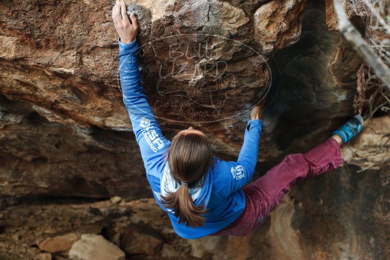 Bouldering in Hueco Tanks on 11/25/2019 with Blue Lizard Climbing and Yoga

Filename: SRM_20191125_1647040.jpg
Aperture: f/3.5
Shutter Speed: 1/250
Body: Canon EOS-1D Mark II
Lens: Canon EF 50mm f/1.8 II