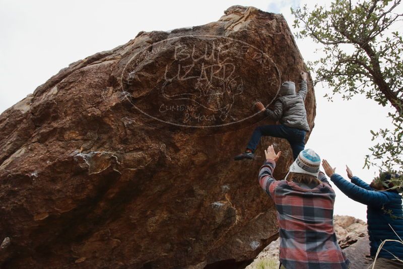 Bouldering in Hueco Tanks on 11/26/2019 with Blue Lizard Climbing and Yoga

Filename: SRM_20191126_1129501.jpg
Aperture: f/8.0
Shutter Speed: 1/250
Body: Canon EOS-1D Mark II
Lens: Canon EF 16-35mm f/2.8 L