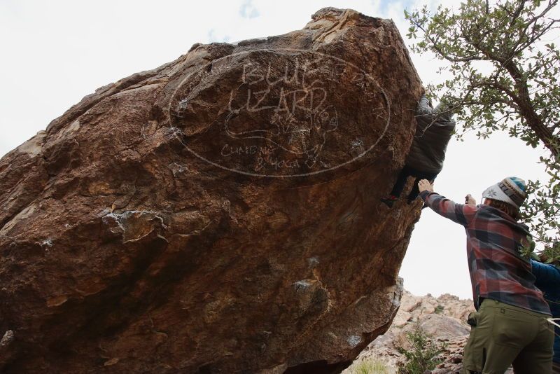 Bouldering in Hueco Tanks on 11/26/2019 with Blue Lizard Climbing and Yoga

Filename: SRM_20191126_1130040.jpg
Aperture: f/8.0
Shutter Speed: 1/250
Body: Canon EOS-1D Mark II
Lens: Canon EF 16-35mm f/2.8 L