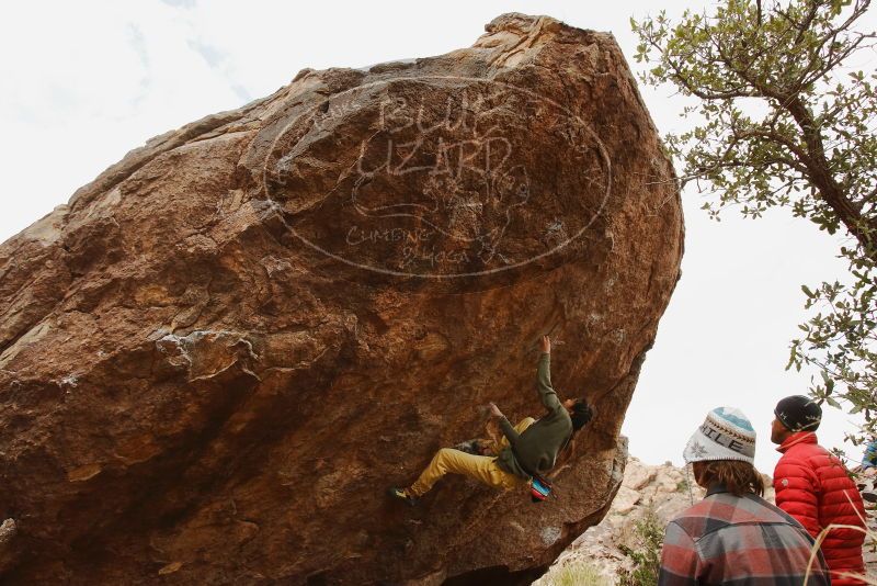 Bouldering in Hueco Tanks on 11/26/2019 with Blue Lizard Climbing and Yoga

Filename: SRM_20191126_1131530.jpg
Aperture: f/8.0
Shutter Speed: 1/250
Body: Canon EOS-1D Mark II
Lens: Canon EF 16-35mm f/2.8 L