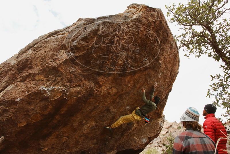 Bouldering in Hueco Tanks on 11/26/2019 with Blue Lizard Climbing and Yoga

Filename: SRM_20191126_1131531.jpg
Aperture: f/8.0
Shutter Speed: 1/250
Body: Canon EOS-1D Mark II
Lens: Canon EF 16-35mm f/2.8 L