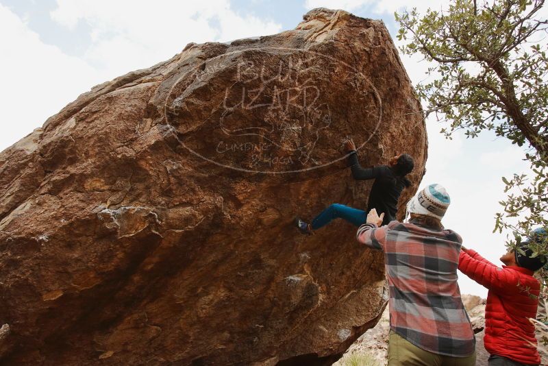 Bouldering in Hueco Tanks on 11/26/2019 with Blue Lizard Climbing and Yoga

Filename: SRM_20191126_1135580.jpg
Aperture: f/8.0
Shutter Speed: 1/250
Body: Canon EOS-1D Mark II
Lens: Canon EF 16-35mm f/2.8 L