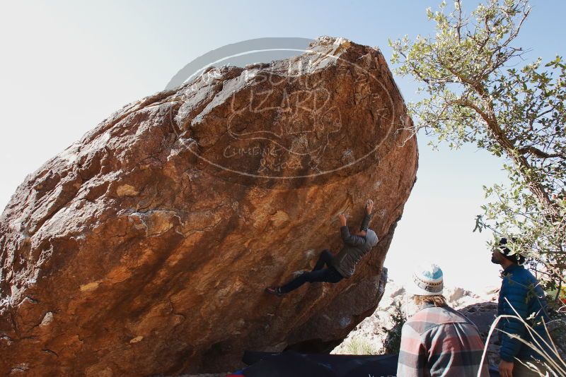 Bouldering in Hueco Tanks on 11/26/2019 with Blue Lizard Climbing and Yoga

Filename: SRM_20191126_1220140.jpg
Aperture: f/8.0
Shutter Speed: 1/250
Body: Canon EOS-1D Mark II
Lens: Canon EF 16-35mm f/2.8 L