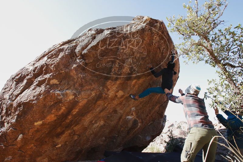 Bouldering in Hueco Tanks on 11/26/2019 with Blue Lizard Climbing and Yoga

Filename: SRM_20191126_1221530.jpg
Aperture: f/8.0
Shutter Speed: 1/250
Body: Canon EOS-1D Mark II
Lens: Canon EF 16-35mm f/2.8 L