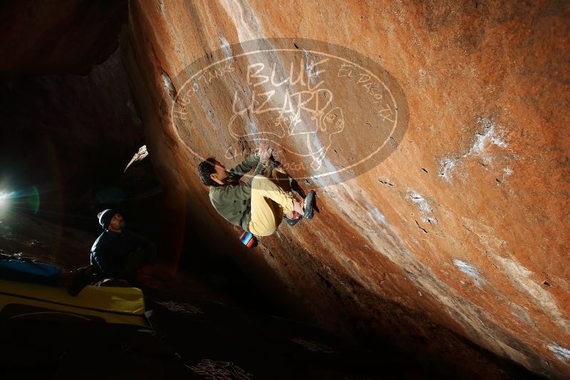 Bouldering in Hueco Tanks on 11/26/2019 with Blue Lizard Climbing and Yoga

Filename: SRM_20191126_1350170.jpg
Aperture: f/6.3
Shutter Speed: 1/250
Body: Canon EOS-1D Mark II
Lens: Canon EF 16-35mm f/2.8 L