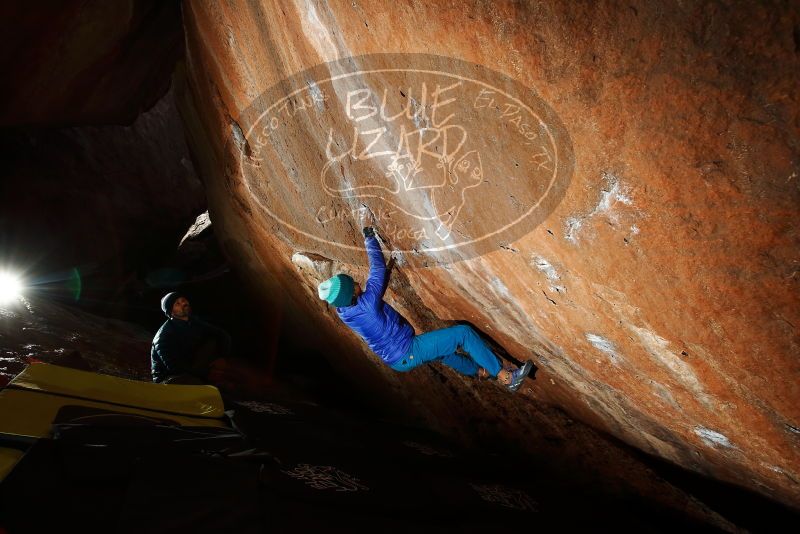 Bouldering in Hueco Tanks on 11/26/2019 with Blue Lizard Climbing and Yoga

Filename: SRM_20191126_1351410.jpg
Aperture: f/6.3
Shutter Speed: 1/250
Body: Canon EOS-1D Mark II
Lens: Canon EF 16-35mm f/2.8 L