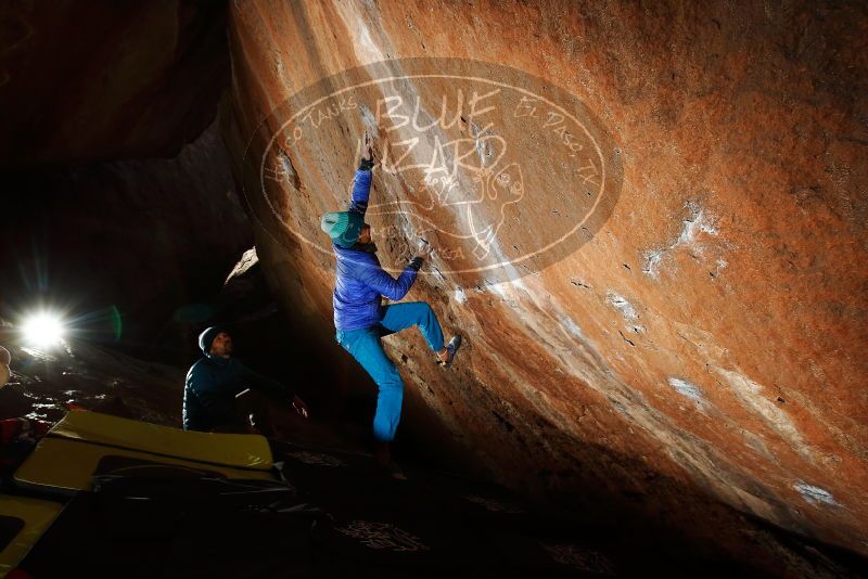 Bouldering in Hueco Tanks on 11/26/2019 with Blue Lizard Climbing and Yoga

Filename: SRM_20191126_1351530.jpg
Aperture: f/6.3
Shutter Speed: 1/250
Body: Canon EOS-1D Mark II
Lens: Canon EF 16-35mm f/2.8 L