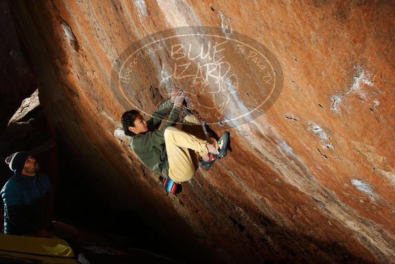 Bouldering in Hueco Tanks on 11/26/2019 with Blue Lizard Climbing and Yoga

Filename: SRM_20191126_1353350.jpg
Aperture: f/7.1
Shutter Speed: 1/250
Body: Canon EOS-1D Mark II
Lens: Canon EF 16-35mm f/2.8 L