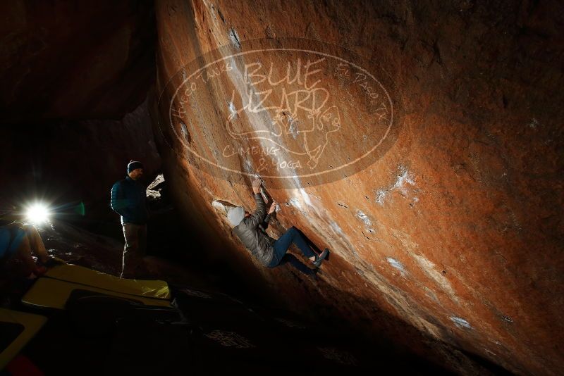 Bouldering in Hueco Tanks on 11/26/2019 with Blue Lizard Climbing and Yoga

Filename: SRM_20191126_1401460.jpg
Aperture: f/7.1
Shutter Speed: 1/250
Body: Canon EOS-1D Mark II
Lens: Canon EF 16-35mm f/2.8 L