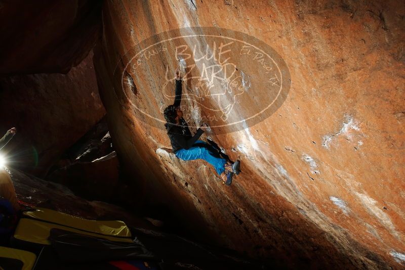 Bouldering in Hueco Tanks on 11/26/2019 with Blue Lizard Climbing and Yoga

Filename: SRM_20191126_1427470.jpg
Aperture: f/7.1
Shutter Speed: 1/250
Body: Canon EOS-1D Mark II
Lens: Canon EF 16-35mm f/2.8 L