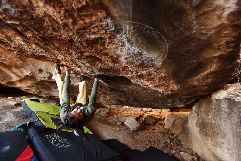 Bouldering in Hueco Tanks on 11/26/2019 with Blue Lizard Climbing and Yoga

Filename: SRM_20191126_1530340.jpg
Aperture: f/2.8
Shutter Speed: 1/250
Body: Canon EOS-1D Mark II
Lens: Canon EF 16-35mm f/2.8 L