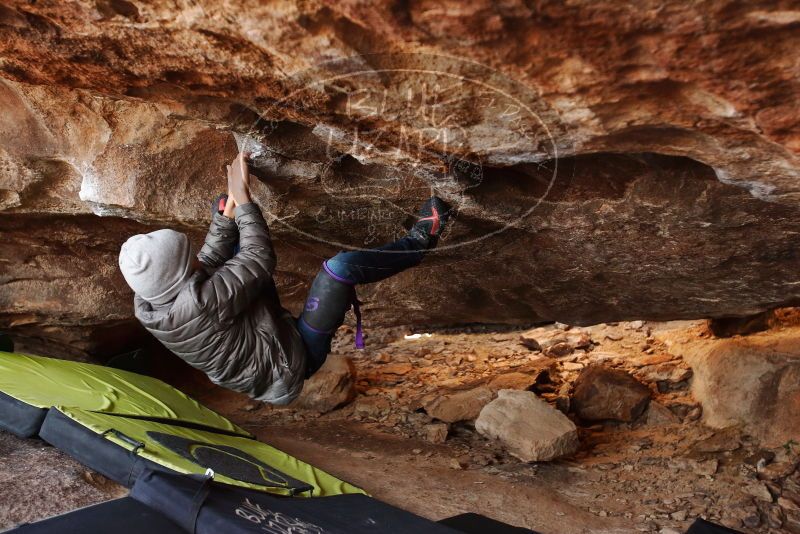 Bouldering in Hueco Tanks on 11/26/2019 with Blue Lizard Climbing and Yoga

Filename: SRM_20191126_1534080.jpg
Aperture: f/3.5
Shutter Speed: 1/250
Body: Canon EOS-1D Mark II
Lens: Canon EF 16-35mm f/2.8 L