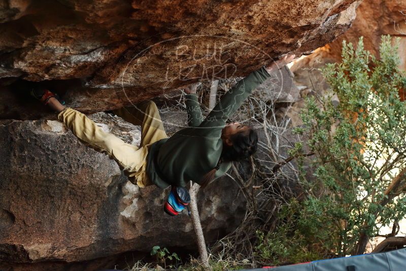 Bouldering in Hueco Tanks on 11/26/2019 with Blue Lizard Climbing and Yoga

Filename: SRM_20191126_1606410.jpg
Aperture: f/4.5
Shutter Speed: 1/250
Body: Canon EOS-1D Mark II
Lens: Canon EF 50mm f/1.8 II