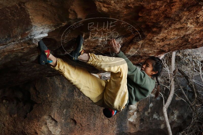 Bouldering in Hueco Tanks on 11/26/2019 with Blue Lizard Climbing and Yoga

Filename: SRM_20191126_1612180.jpg
Aperture: f/4.5
Shutter Speed: 1/250
Body: Canon EOS-1D Mark II
Lens: Canon EF 50mm f/1.8 II