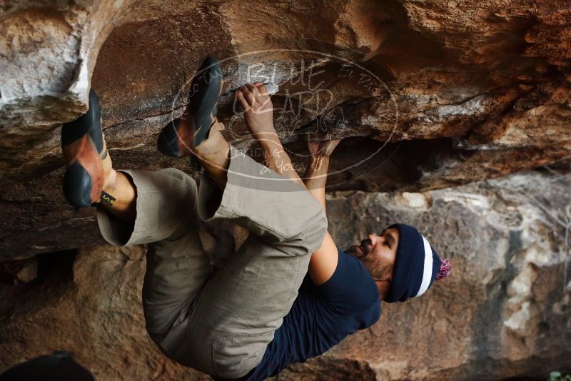 Bouldering in Hueco Tanks on 11/26/2019 with Blue Lizard Climbing and Yoga

Filename: SRM_20191126_1614340.jpg
Aperture: f/4.0
Shutter Speed: 1/250
Body: Canon EOS-1D Mark II
Lens: Canon EF 50mm f/1.8 II