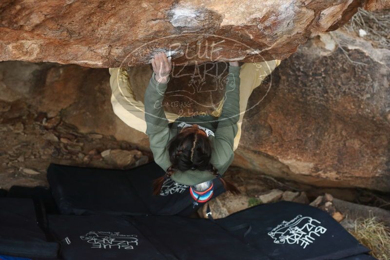 Bouldering in Hueco Tanks on 11/26/2019 with Blue Lizard Climbing and Yoga

Filename: SRM_20191126_1617021.jpg
Aperture: f/4.5
Shutter Speed: 1/250
Body: Canon EOS-1D Mark II
Lens: Canon EF 50mm f/1.8 II