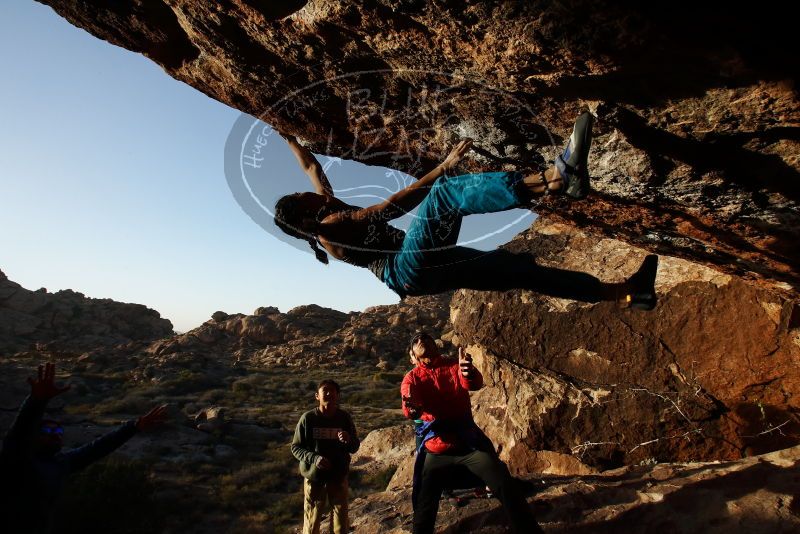 Bouldering in Hueco Tanks on 11/26/2019 with Blue Lizard Climbing and Yoga

Filename: SRM_20191126_1708550.jpg
Aperture: f/10.0
Shutter Speed: 1/250
Body: Canon EOS-1D Mark II
Lens: Canon EF 16-35mm f/2.8 L