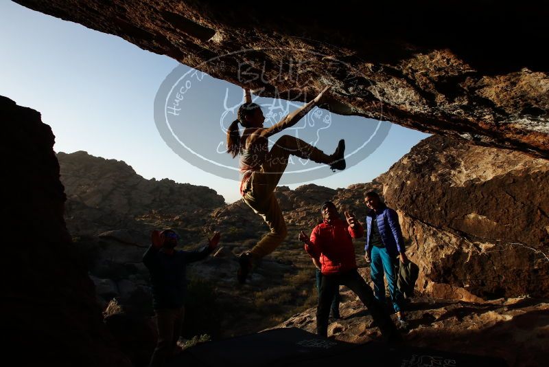 Bouldering in Hueco Tanks on 11/26/2019 with Blue Lizard Climbing and Yoga

Filename: SRM_20191126_1711561.jpg
Aperture: f/10.0
Shutter Speed: 1/250
Body: Canon EOS-1D Mark II
Lens: Canon EF 16-35mm f/2.8 L