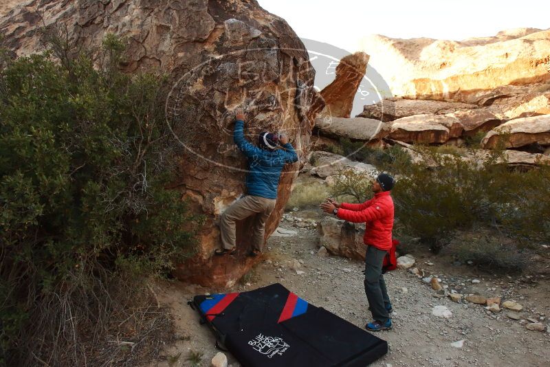 Bouldering in Hueco Tanks on 11/26/2019 with Blue Lizard Climbing and Yoga

Filename: SRM_20191126_1741120.jpg
Aperture: f/5.6
Shutter Speed: 1/250
Body: Canon EOS-1D Mark II
Lens: Canon EF 16-35mm f/2.8 L