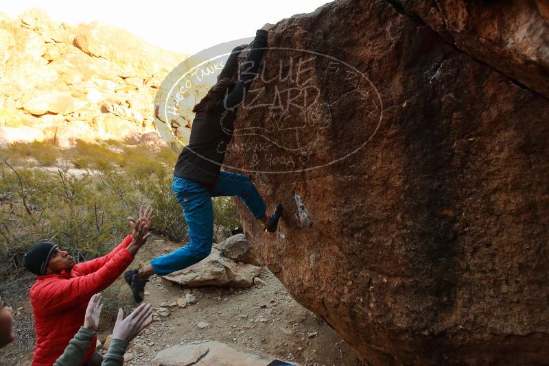 Bouldering in Hueco Tanks on 11/26/2019 with Blue Lizard Climbing and Yoga

Filename: SRM_20191126_1752231.jpg
Aperture: f/4.5
Shutter Speed: 1/250
Body: Canon EOS-1D Mark II
Lens: Canon EF 16-35mm f/2.8 L