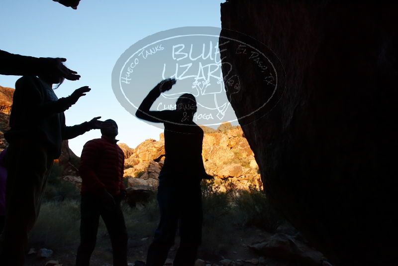 Bouldering in Hueco Tanks on 11/26/2019 with Blue Lizard Climbing and Yoga

Filename: SRM_20191126_1754132.jpg
Aperture: f/8.0
Shutter Speed: 1/250
Body: Canon EOS-1D Mark II
Lens: Canon EF 16-35mm f/2.8 L