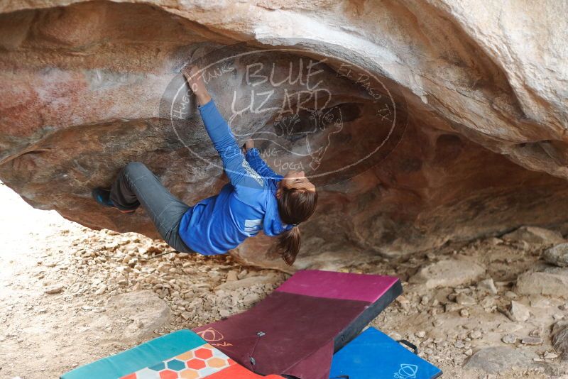 Bouldering in Hueco Tanks on 11/27/2019 with Blue Lizard Climbing and Yoga

Filename: SRM_20191127_1042280.jpg
Aperture: f/2.5
Shutter Speed: 1/250
Body: Canon EOS-1D Mark II
Lens: Canon EF 50mm f/1.8 II