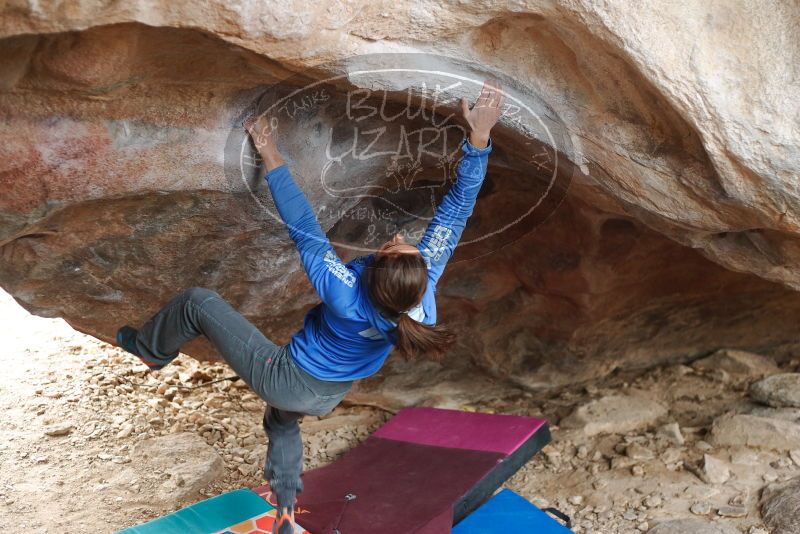 Bouldering in Hueco Tanks on 11/27/2019 with Blue Lizard Climbing and Yoga

Filename: SRM_20191127_1042311.jpg
Aperture: f/2.5
Shutter Speed: 1/250
Body: Canon EOS-1D Mark II
Lens: Canon EF 50mm f/1.8 II