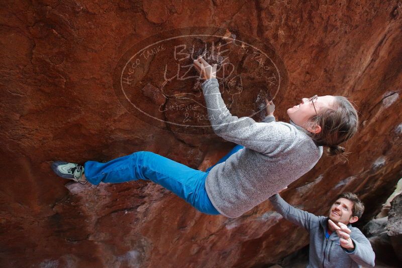 Bouldering in Hueco Tanks on 11/27/2019 with Blue Lizard Climbing and Yoga

Filename: SRM_20191127_1221090.jpg
Aperture: f/5.0
Shutter Speed: 1/250
Body: Canon EOS-1D Mark II
Lens: Canon EF 16-35mm f/2.8 L