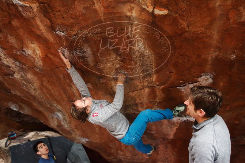 Bouldering in Hueco Tanks on 11/27/2019 with Blue Lizard Climbing and Yoga

Filename: SRM_20191127_1237490.jpg
Aperture: f/3.5
Shutter Speed: 1/250
Body: Canon EOS-1D Mark II
Lens: Canon EF 16-35mm f/2.8 L