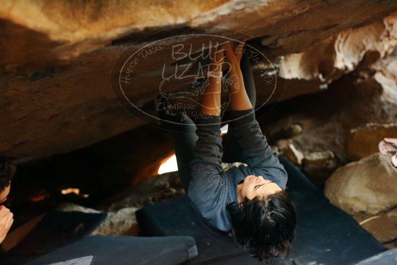 Bouldering in Hueco Tanks on 11/29/2019 with Blue Lizard Climbing and Yoga

Filename: SRM_20191129_1223280.jpg
Aperture: f/2.5
Shutter Speed: 1/200
Body: Canon EOS-1D Mark II
Lens: Canon EF 50mm f/1.8 II