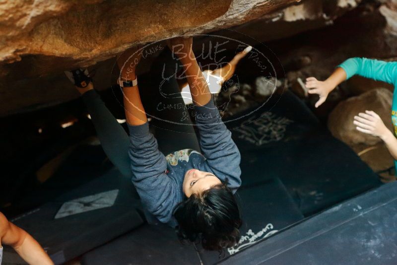 Bouldering in Hueco Tanks on 11/29/2019 with Blue Lizard Climbing and Yoga

Filename: SRM_20191129_1223480.jpg
Aperture: f/3.5
Shutter Speed: 1/200
Body: Canon EOS-1D Mark II
Lens: Canon EF 50mm f/1.8 II