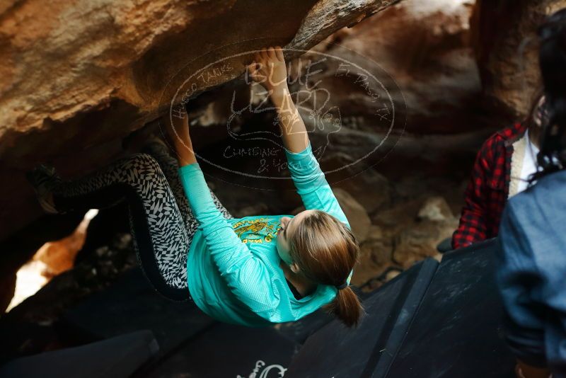 Bouldering in Hueco Tanks on 11/29/2019 with Blue Lizard Climbing and Yoga

Filename: SRM_20191129_1229530.jpg
Aperture: f/2.8
Shutter Speed: 1/250
Body: Canon EOS-1D Mark II
Lens: Canon EF 50mm f/1.8 II