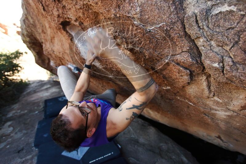 Bouldering in Hueco Tanks on 11/29/2019 with Blue Lizard Climbing and Yoga

Filename: SRM_20191129_1455060.jpg
Aperture: f/3.5
Shutter Speed: 1/250
Body: Canon EOS-1D Mark II
Lens: Canon EF 16-35mm f/2.8 L