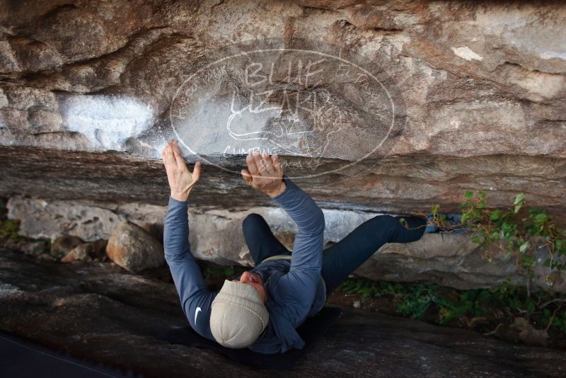 Bouldering in Hueco Tanks on 11/29/2019 with Blue Lizard Climbing and Yoga

Filename: SRM_20191129_1627440.jpg
Aperture: f/2.8
Shutter Speed: 1/320
Body: Canon EOS-1D Mark II
Lens: Canon EF 16-35mm f/2.8 L