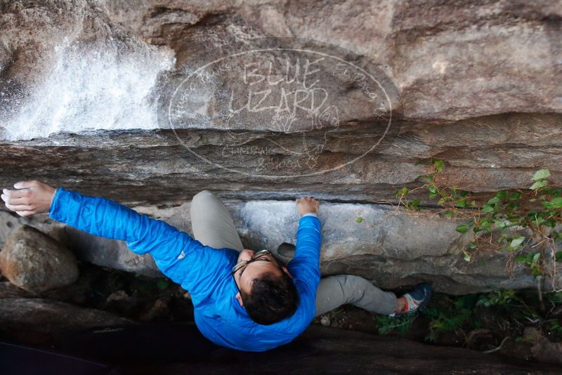 Bouldering in Hueco Tanks on 11/29/2019 with Blue Lizard Climbing and Yoga

Filename: SRM_20191129_1633260.jpg
Aperture: f/4.0
Shutter Speed: 1/250
Body: Canon EOS-1D Mark II
Lens: Canon EF 16-35mm f/2.8 L