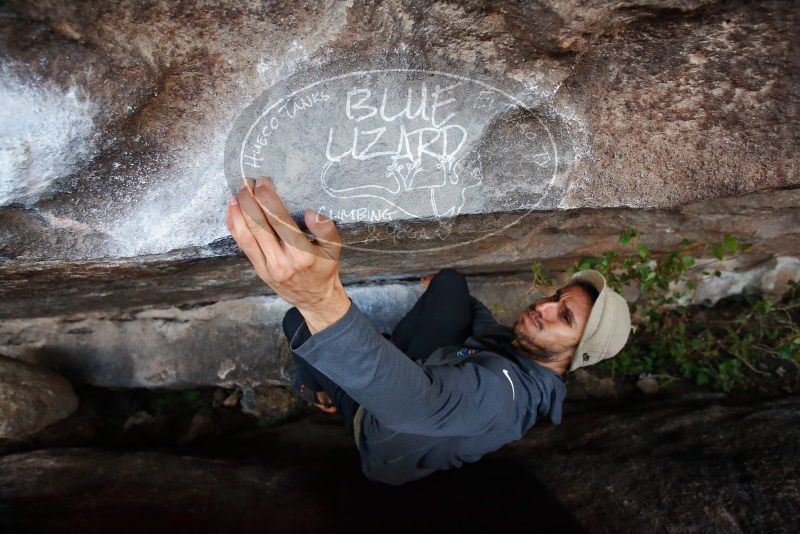 Bouldering in Hueco Tanks on 11/29/2019 with Blue Lizard Climbing and Yoga

Filename: SRM_20191129_1636290.jpg
Aperture: f/4.5
Shutter Speed: 1/250
Body: Canon EOS-1D Mark II
Lens: Canon EF 16-35mm f/2.8 L