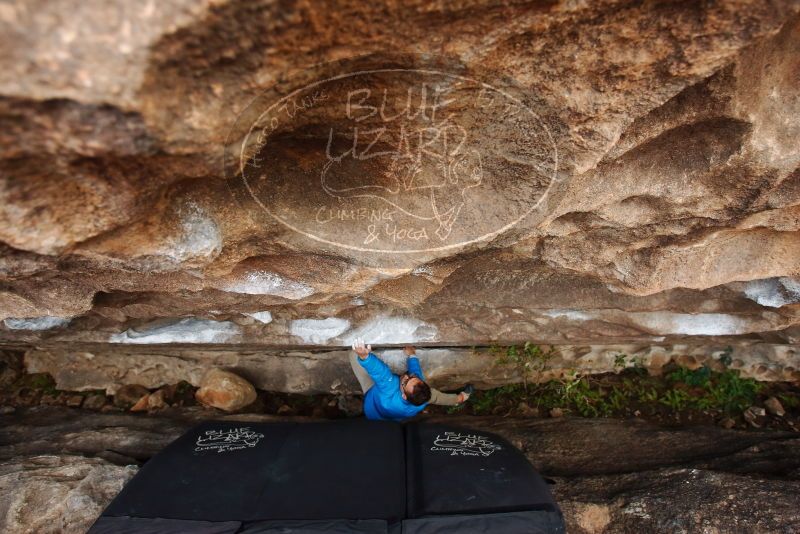 Bouldering in Hueco Tanks on 11/29/2019 with Blue Lizard Climbing and Yoga

Filename: SRM_20191129_1643290.jpg
Aperture: f/3.5
Shutter Speed: 1/250
Body: Canon EOS-1D Mark II
Lens: Canon EF 16-35mm f/2.8 L