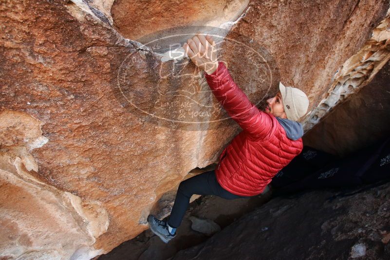 Bouldering in Hueco Tanks on 11/30/2019 with Blue Lizard Climbing and Yoga

Filename: SRM_20191130_1019351.jpg
Aperture: f/5.6
Shutter Speed: 1/250
Body: Canon EOS-1D Mark II
Lens: Canon EF 16-35mm f/2.8 L