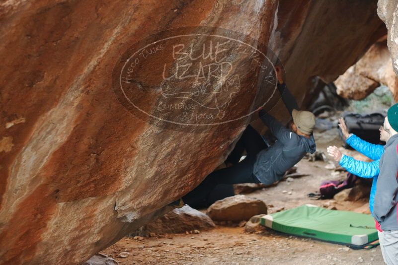 Bouldering in Hueco Tanks on 11/30/2019 with Blue Lizard Climbing and Yoga

Filename: SRM_20191130_1109300.jpg
Aperture: f/2.5
Shutter Speed: 1/250
Body: Canon EOS-1D Mark II
Lens: Canon EF 50mm f/1.8 II