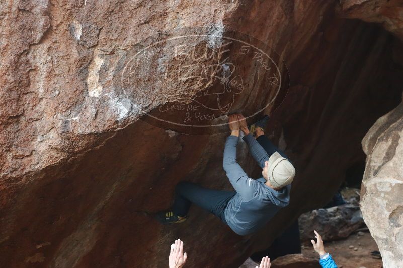 Bouldering in Hueco Tanks on 11/30/2019 with Blue Lizard Climbing and Yoga

Filename: SRM_20191130_1109540.jpg
Aperture: f/4.0
Shutter Speed: 1/250
Body: Canon EOS-1D Mark II
Lens: Canon EF 50mm f/1.8 II