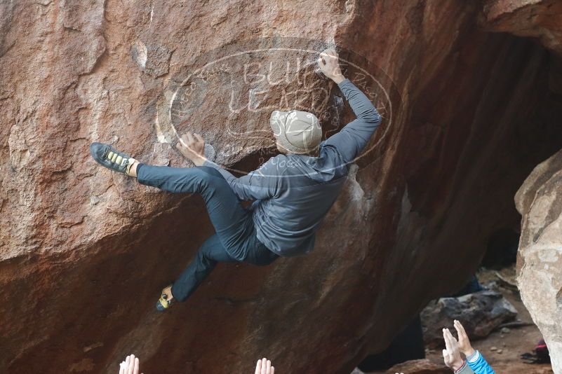 Bouldering in Hueco Tanks on 11/30/2019 with Blue Lizard Climbing and Yoga

Filename: SRM_20191130_1110120.jpg
Aperture: f/4.0
Shutter Speed: 1/250
Body: Canon EOS-1D Mark II
Lens: Canon EF 50mm f/1.8 II