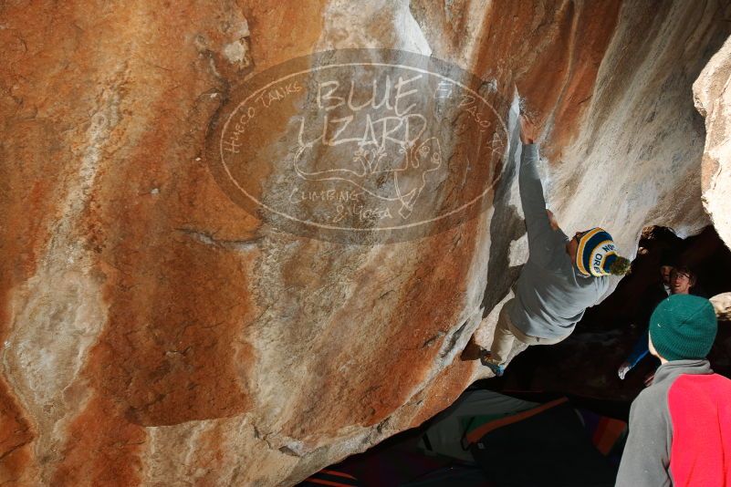 Bouldering in Hueco Tanks on 11/30/2019 with Blue Lizard Climbing and Yoga

Filename: SRM_20191130_1202220.jpg
Aperture: f/7.1
Shutter Speed: 1/250
Body: Canon EOS-1D Mark II
Lens: Canon EF 16-35mm f/2.8 L