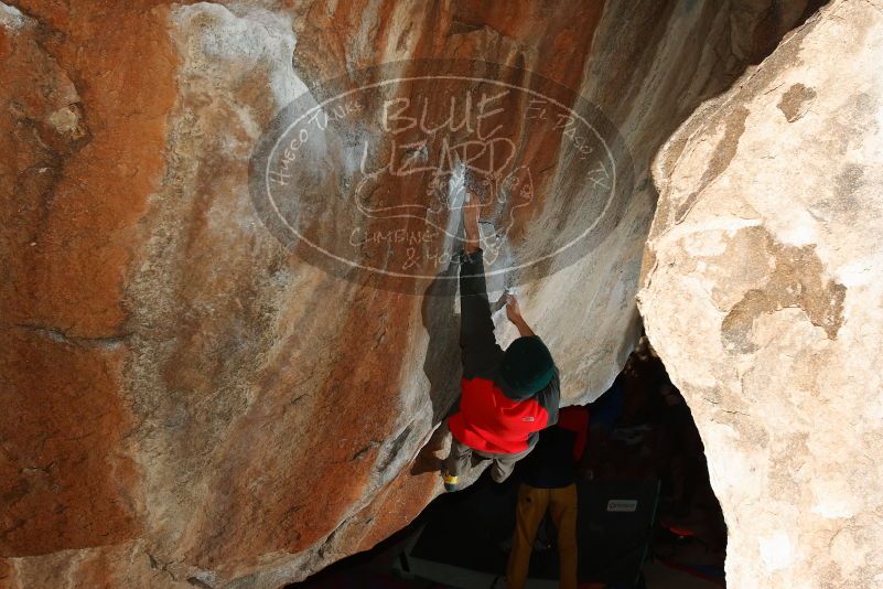 Bouldering in Hueco Tanks on 11/30/2019 with Blue Lizard Climbing and Yoga

Filename: SRM_20191130_1207280.jpg
Aperture: f/7.1
Shutter Speed: 1/250
Body: Canon EOS-1D Mark II
Lens: Canon EF 16-35mm f/2.8 L