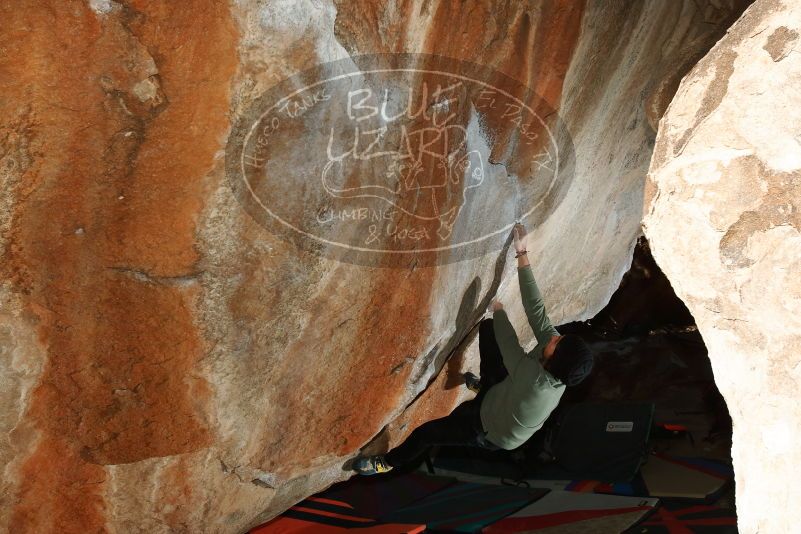 Bouldering in Hueco Tanks on 11/30/2019 with Blue Lizard Climbing and Yoga

Filename: SRM_20191130_1219440.jpg
Aperture: f/8.0
Shutter Speed: 1/250
Body: Canon EOS-1D Mark II
Lens: Canon EF 16-35mm f/2.8 L